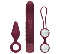 Shots Toys Coffret sextoys Loveline (S) Explore pour femme Cerise foncée