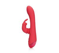 Loveline Swinging Vibromasseur Rabbit Point G Brighto Red 22 cm