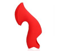 Loveline Textured Vibromasseur À Doigt Sunrise Red 11 cm