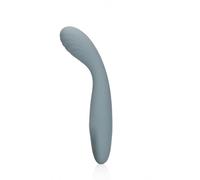 Loveline Vibromasseur point G en silicone ultra doux Gris Basalte