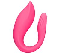 Loveline - vibromasseur couple télécommandé sans fil rechargeable - rose