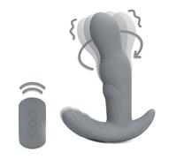 Loveline Vibromasseur De Prostate Rotatif Gotham Grey 13 cm