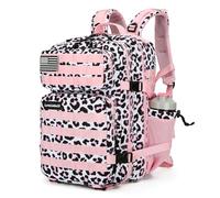 Lovelinks21 25l Sac à Dos Tactique Militaire, Rose/lopard, Samll Mixte Adulte