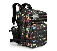 Lovelinks21 Sac à dos tactique d'assaut de 45 l avec sac à dos imperméable Molle pour sacs à dos tactiques, Large, Sac à dos