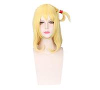 LoveLive soleil Ohara Mari perruque jaune avec tresse Cosplay Costume amour en direct résistant à la chaleur cheveux synthétiques femmes perruques PL-643