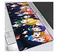 LoveLive South Bird Perfect Couche Imperméable, Grande Taille 800 X 300Mm, Texture Caoutchouc Dessous, Tapis De Souris Base De 3 Mm D'Épaisseur, La Meilleure Expérience De Précision Et De Vitesse, D