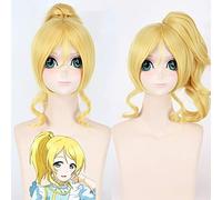 LoveLive Sunshine Tsushima Yoshiko Kanan Matsuura Cosplay perruque Love Live Yohane Kunikida Hanamaru Mari Ohara Chika perruques de cheveux une taille perruque Eli Ayase PL-358
