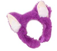 Lovely Animal Plush Headpiece Washable Comfortable Fabric Hairband Safe Stylish Hair Hoop For Sensitive Skin Kids Costume Party Headpiece