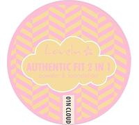 LOVELY AUTHENTIC FIT 2IN1 PRASOWANY PODKŁAD I PUDER DO TWARZY 01 10G