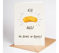 Lovely Cards - Carte de vœux d'adieu au format A6 pour collègues, collègues, amis - Carte de retraite, changement d'emploi, départ au retraite, départ homme et femme - Carte de vœux avec enveloppe