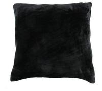Lovely Casa C05792005H Doudou Housse Coussin Polyester Noir 40 x 40 cm…