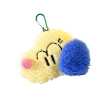 Lovely Cochons Pochettes à monnaie Sac à main Charm Casque Storage Bag en peluche Porte-monnaie Animal Dessin animé Étui pour écouteurs Chiot Étui à breloques Petit portefeuille, Porte-monnaie chiot