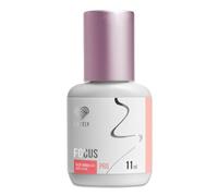 LOVELY colle pour cils FOCUS (11ml, couleur : NOIR) colle ultra-rapide, temps de séchage : 0,5 secondes, 8 semaines d'adhérence, pour des extensions de cils professionnelles, Extension Glue