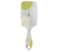 Lovely Colorful Pears Brosse à cheveux antistatique pour cheveux longs Brosse de massage pour la croissance des cheveux avec poignée ergonomique cepillo para definir rizos