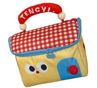 Lovely Cottage Lunch Box Grande Capacité Sac isotherme Sac à déjeuner Maquillage Refroidissement pour le travail l'école Thermique Grande Capacité Joli Cottage Maquillage Refroidissement, jaune, One