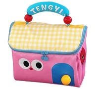 Lovely Cottage Lunch Box Grande Capacité Sac isotherme Sac à déjeuner Maquillage Refroidissement pour le travail l'école Thermique Grande Capacité Joli Cottage Maquillage Refroidissement, b, One Size