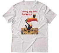 Lovely Day for a Guinness T-shirt bio unisexe - Blanc - Small