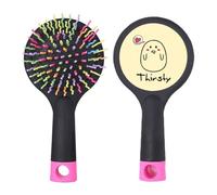 Lovely Expression Longing Appetence Brosse à cheveux démêlante Base coussin