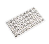 Lovely Heart Crystal Buttons For Clothing 12MM 18PCS Coat Sweater DIY Sewing Needlework(Color14)