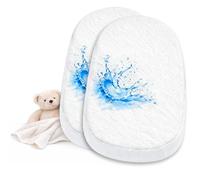 Lovely Hippo Alèse Compatible 60x80cm - Protège Matelas Couffin Imperméable - Lot de 2 - Certifiée Oeko-Tex (60 x 80 cm (Lot de 2))