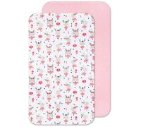 Lovely Hippo Draps Housses Cododo Compatible Neste Up, Sofi, 100% Coton (55 x 90 cm, Danseuse Rose)