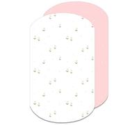 Lovely Hippo Draps Housses Cododo Iora Compatible - 100% Coton - Drap Housse cododo 60x80cm Compatible Iora (Fleurs, 60 x 80 cm)