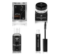 LOVELY Kit de sourcils au henné - Couleur : Iconic Chestnut incl. Mineral Solution développeur de couleur, pâte de contour & gel à sourcils - pour des sourcils définis et pleins et une couleur de