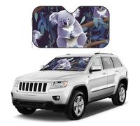 Lovely Koala Pare-soleil pour pare-brise de voiture, housses de fenêtre avant de voiture, réflecteur pliable, pare-soleil de protection universel pour voitures, VUS, camion, garde votre véhicule au