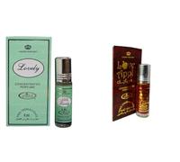 Lovely & Love Apple Concentrated Perfume Oil Pack of 2 | Long-Lasting Alcohol-Free Attar for Men & Women | 6ml Each Roll-On