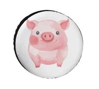 Lovely Pig Housses de pneu imperméables et anti-UV 61 cm pour camping-car, camion, SUV, remorque universelle pour toutes les saisons