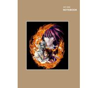 Lovely Rurouni Kenshin Wandering Samurai Notebook: (8.27" X 11.69" (A4), Dot Grid, 110+ Pages.