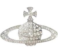 Lovely Saturn Planet Brooch Rhinestone Star Lapel Pin Vintage Women Girls Dress Set Accessories Jewellery Gift For Women Girls