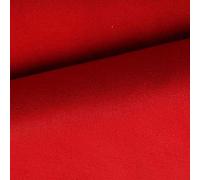 Lovely Tissus Feutrine à la Coupe - Rouge - Largeur 180cm - 100% Polyester (20cms)
