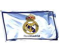 Lovely999 Bannière drapeau du Real Madrid - 0,9 x 1,5 m - Durable - Pour intérieur ou extérieur