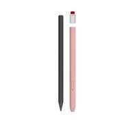 LOVEMEI - Trousse à crayons en silicone compatible avec Galaxy Tab S11, S11 Ultra Lite - Housse antidérapante avec prise en main lisse (rose)