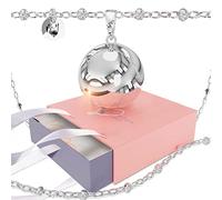 LOVEMYCOCCA Collier Appel Anges Grossesse, avec coffret cadeau personnalisé inclus, le rappel des anges, est idéal pour des idées cadeaux pour maman, Collana Lunga, Laiton, Sans objet