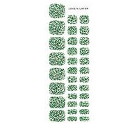 Love'n Layer Autocollants pour ongles Leo Toe vert forêt (32 pièces)