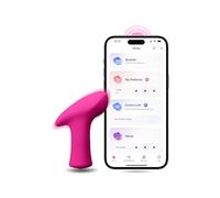 LOVENSE Ambi Mini Bluetooth Bullet Vibromasseur pour Femmes avec Contrôle APP, Vibrateur Télécommandé Silencieux, Modes de Vibration Personnalisés Illimités