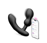 LOVENSE Edge 2 Masseur de Prostate Vibrant Homme Plug Anal Col Ajustable