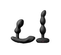 LOVENSE Edge 2 Vibromasseur Prostatique Homme + LOVENSE Ridge Chapelet Anal | Sextoy pour hommes, couples, vibromasseur avec télécommande, stimulation de la prostate