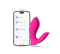LOVENSE Flexer Vibromasseur Femme Papillon Point G Clitoridien Connecté
