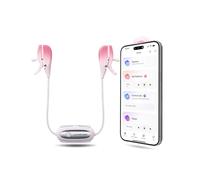LOVENSE Gemini Pinces à Seins Vibrantes Réglables, Bluetooth Vibromasseur avec App à Distance, Sex Toys pour Couple Femme Homme, Modes de Vibration Personnalisés Illimités Rose