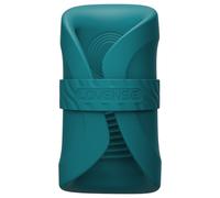 LOVENSE Gush 2 - masturbateur pénis vibrant - silicone turquoise