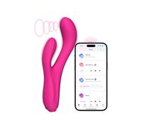 LOVENSE Osci 3 Vibromasseurs Feminin à Distance G-spot Rabbit Vibromasseurs Oscillation Massager with Dual Motor for Clitoridien Puissant, Imperméable Gode Vibro-Masseur Sextoy Jouet Sexualité Couple