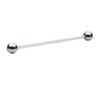Lovepiercing Piercing Nombril Grossesse MEDYNA bébé Maternité Boules Acier Longue Barre Acrylique Retainer Bioflex