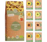 Loveplants Assortiment de Graines Bio - Tournesols - 1 kit