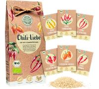Loveplants Set de Graines Bio "Chili-Liebe" - 1 kit