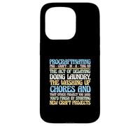 Lover Lover Funny Crafter Craft Hobby Procraftinating Coque pour iPhone 15 Pro