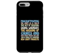 Lover Lover Funny Crafter Craft Hobby Procraftinating Coque pour iPhone 7 Plus/8 Plus