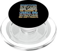 Lover Lover Funny Crafter Craft Hobby Procraftinating PopSockets PopGrip pour MagSafe
